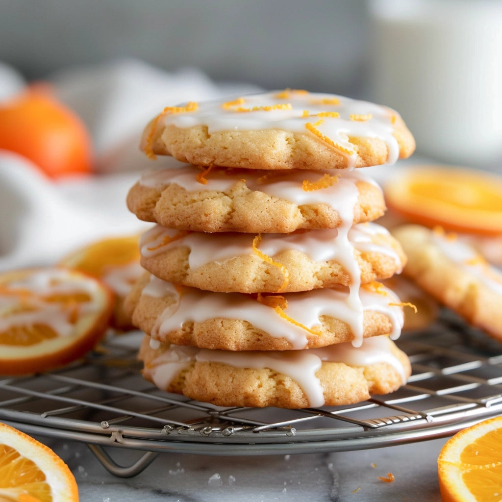 [LIMITED EDITION] Orange Cream Cookies (Half-Dozen)