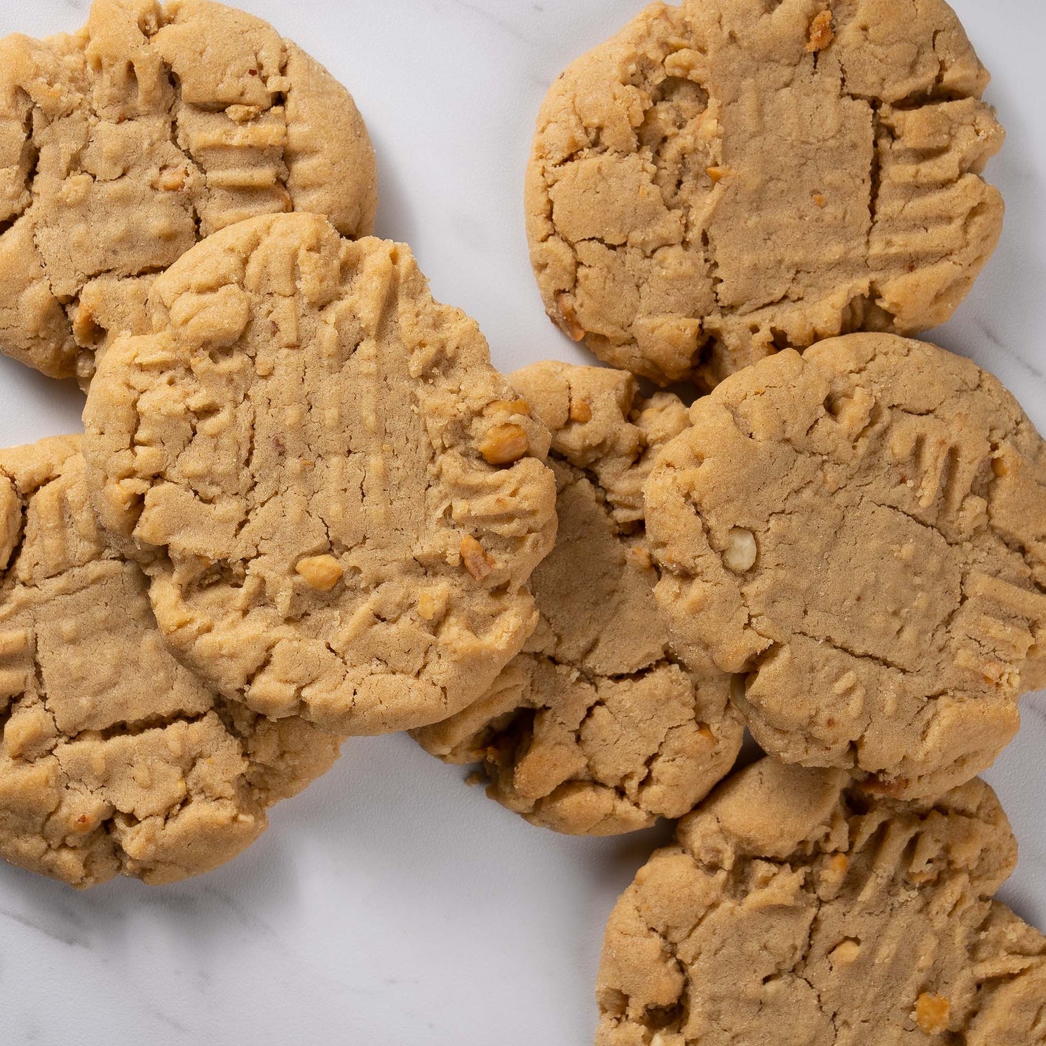 Peanut Butter Cookies (Half-Dozen)